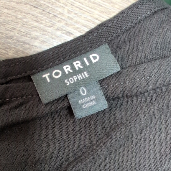 Torrid Black Relaxed Tank Top. NWT. Large - Picture 8 of 8